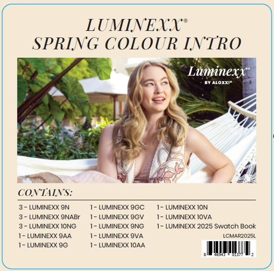 Startpakket: Luminexx Spring Colour Intro 2025 - 18 Tubes + New Swatch Book