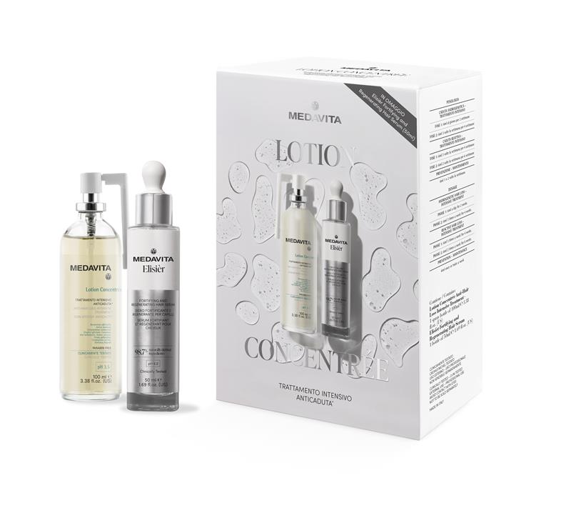 Promo : Medavita Special Edition Lotion Concentrée Box 100ml Spray + Elisièr 50ml 